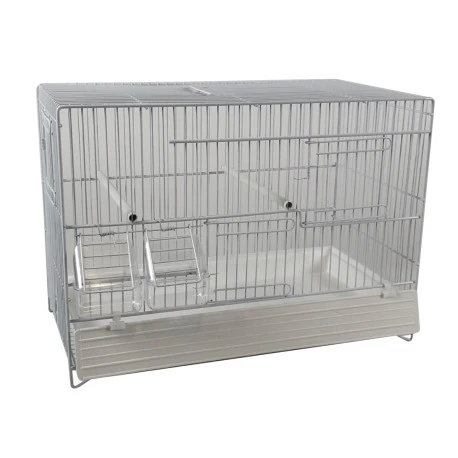 Cage Domus-Molinari 45cm Laquée En Blanc
